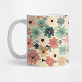 Vintage floral pattern Mug